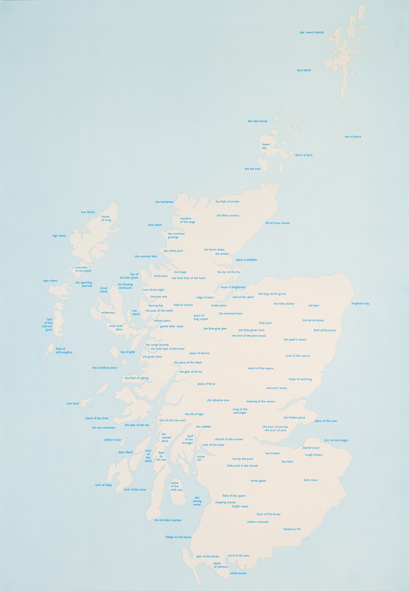 The Hidden Place 2010 three colour screenprint, edition of 100 109 x 76cm (print & paper size)